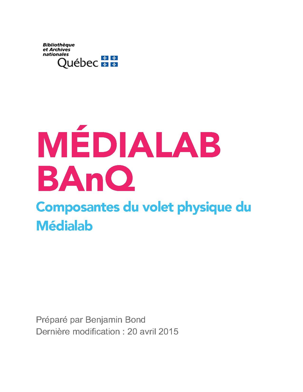 Médialab BAnQ - Composantes du volet physique du médialab.pdf